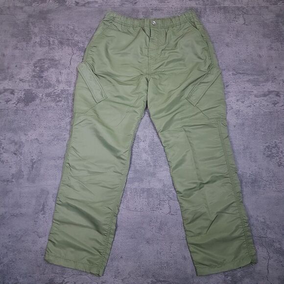 NIKE Air‎ Jordan Flight Heritage Cargo Pants Mens Size LARGE Olive Green